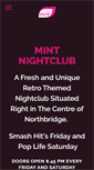 Mobile Screenshot of mintnightclub.com